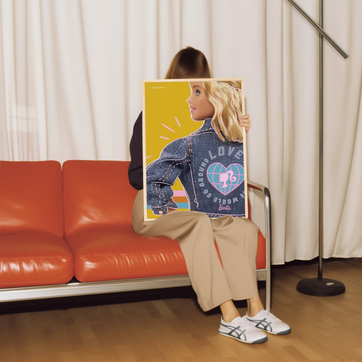 Barbie Love Makes the World Go Round wall - art - picture - poster