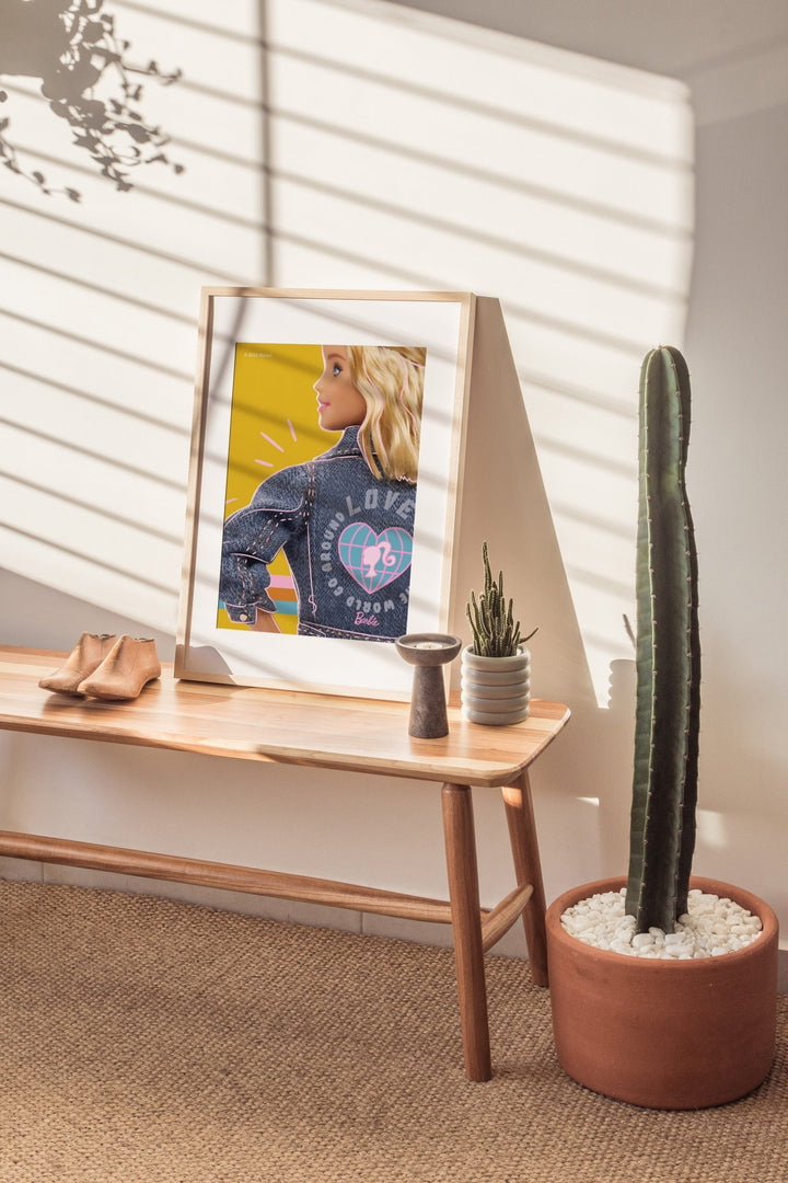 Barbie Love Makes the World Go Round wall - art - picture - poster