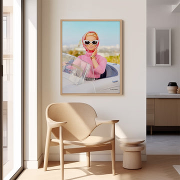 Barbie Macan Print wall - art - picture - poster