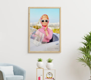 Barbie Macan Print wall - art - picture - poster