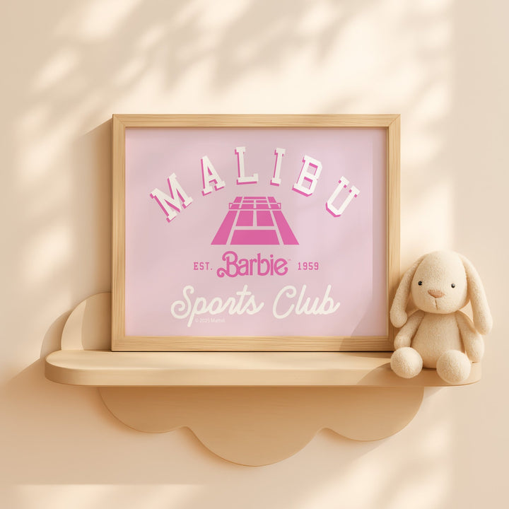Barbie Malibu Sports Club Landscape Print wall - art - picture - poster