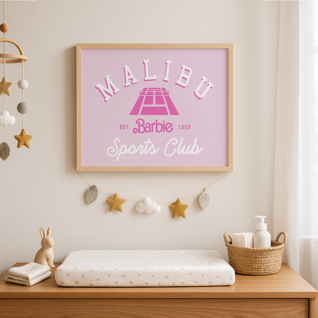 Barbie Malibu Sports Club Landscape Print wall - art - picture - poster
