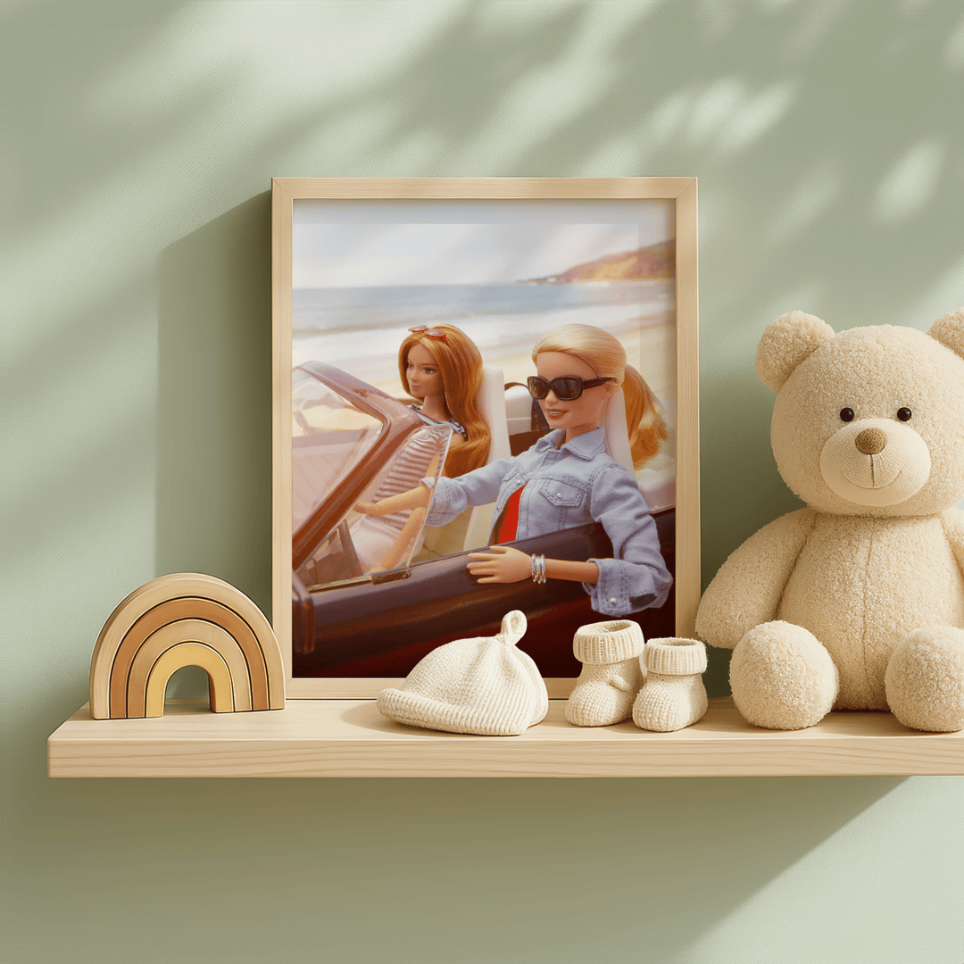 Barbie Ocean Drive Print wall - art - picture - poster
