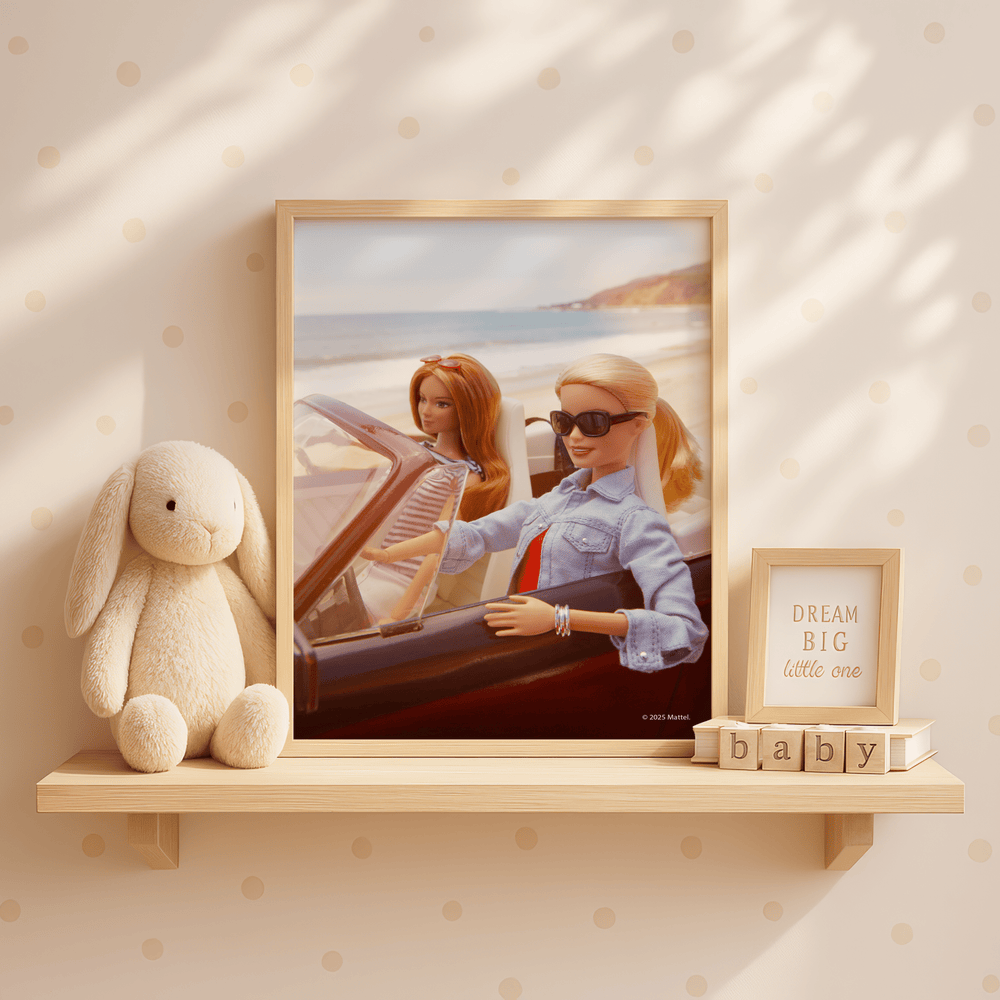 Barbie Ocean Drive Print wall - art - picture - poster