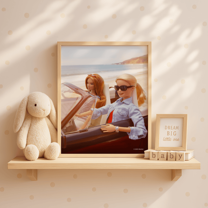 Barbie Ocean Drive Print wall - art - picture - poster