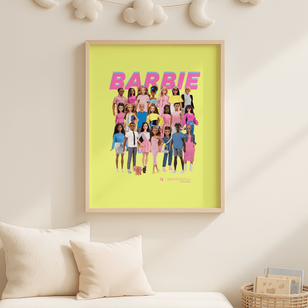 Barbie One in a Billion Poster wall - art - picture - poster
