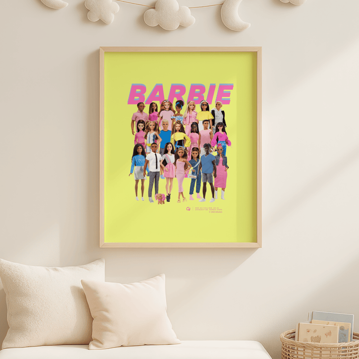 Barbie One in a Billion Poster wall - art - picture - poster