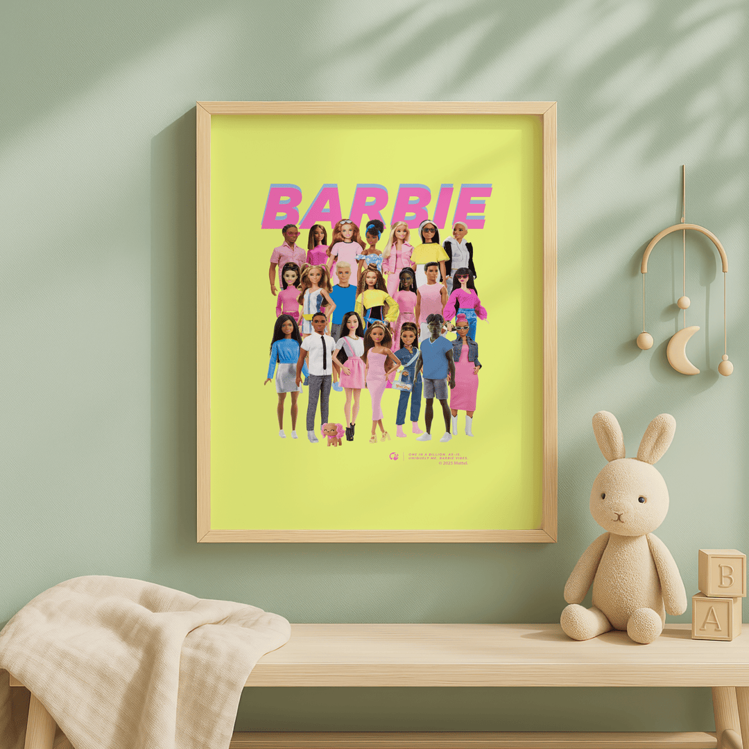 Barbie One in a Billion Poster wall - art - picture - poster