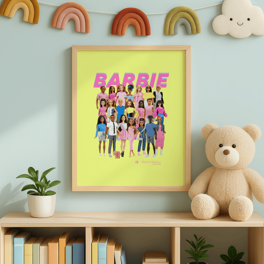 Barbie One in a Billion Poster wall - art - picture - poster
