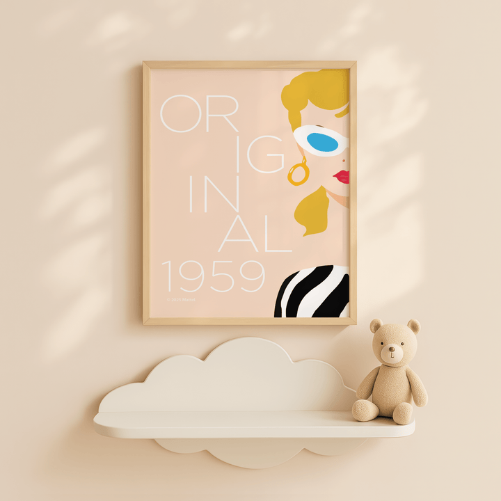Barbie Original 1959 Print wall - art - picture - poster