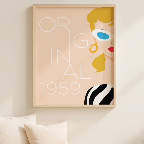 Barbie Original 1959 Print