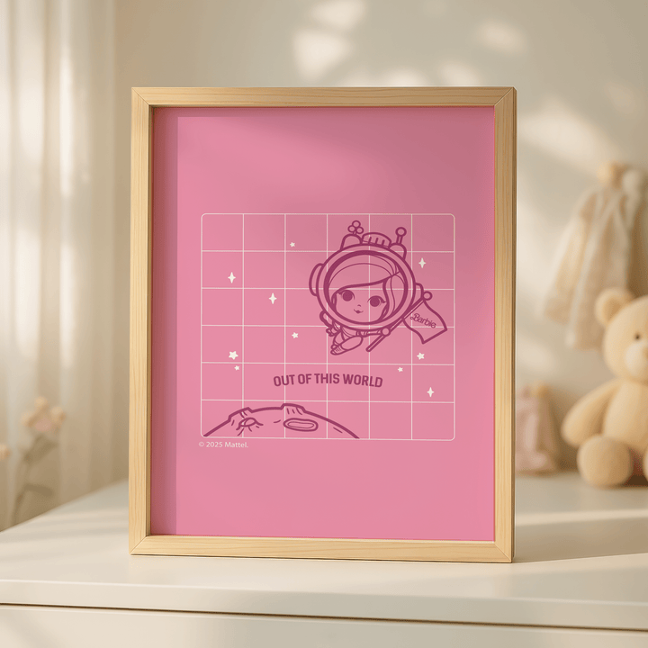 Barbie Out of This World Print wall - art - picture - poster