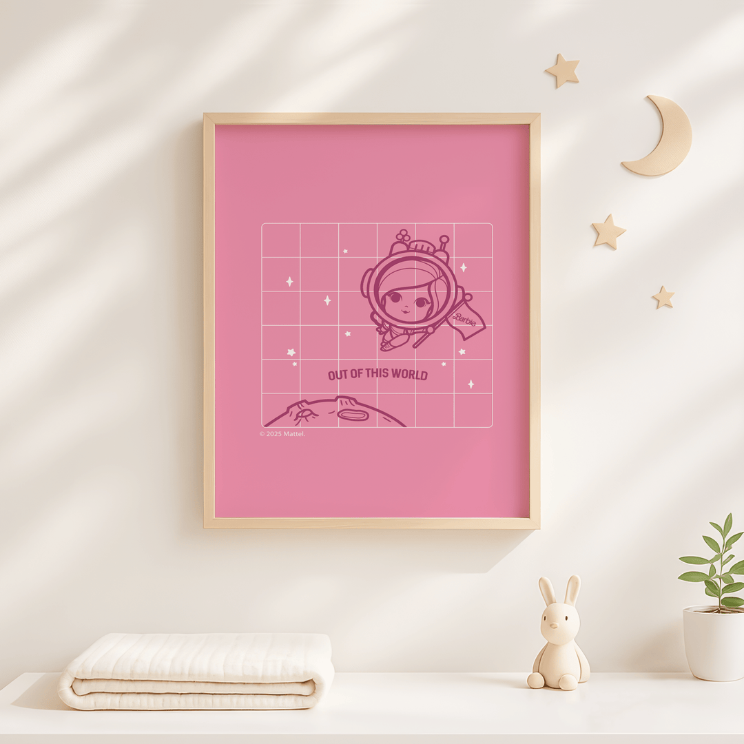 Barbie Out of This World Print wall - art - picture - poster
