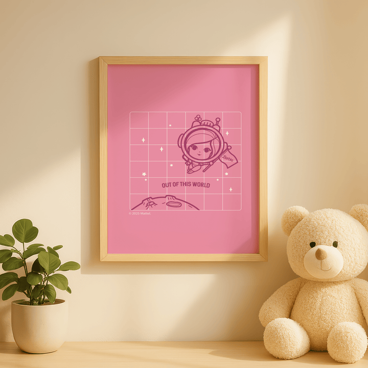 Barbie Out of This World Print wall - art - picture - poster