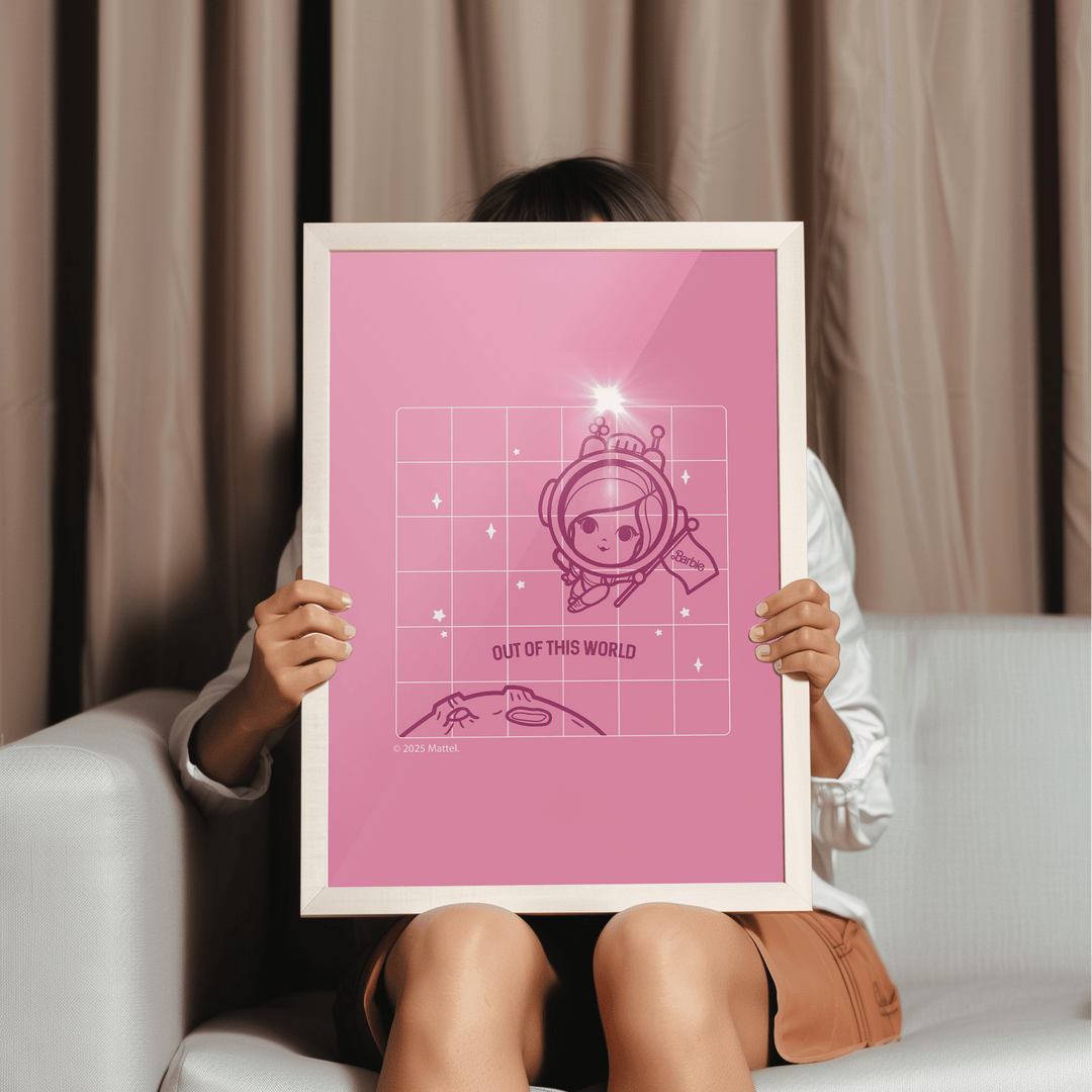 Barbie Out of This World Print wall - art - picture - poster