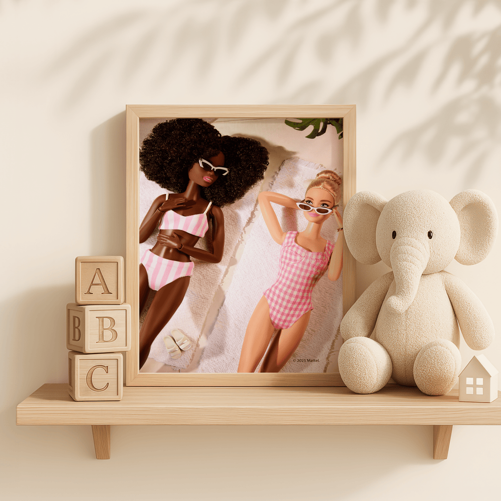 Barbie Paradise Pals Print wall - art - picture - poster