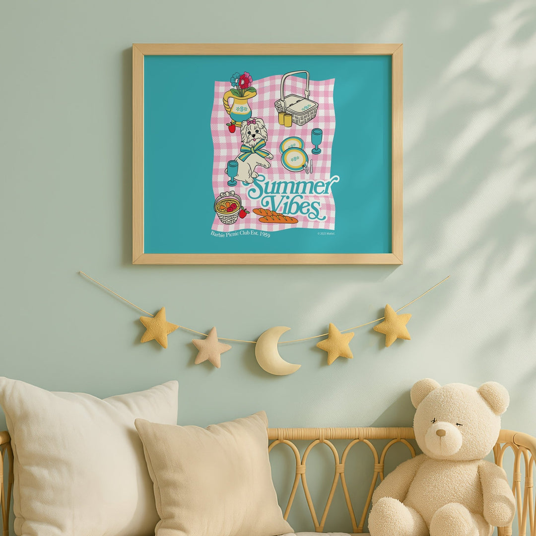 Barbie Picnic Club Dog 1959 Wall Art Landscape Print wall - art - picture - poster