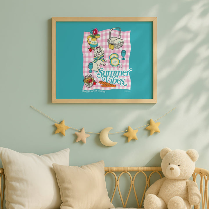 Barbie Picnic Club Dog 1959 Wall Art Landscape Print wall - art - picture - poster