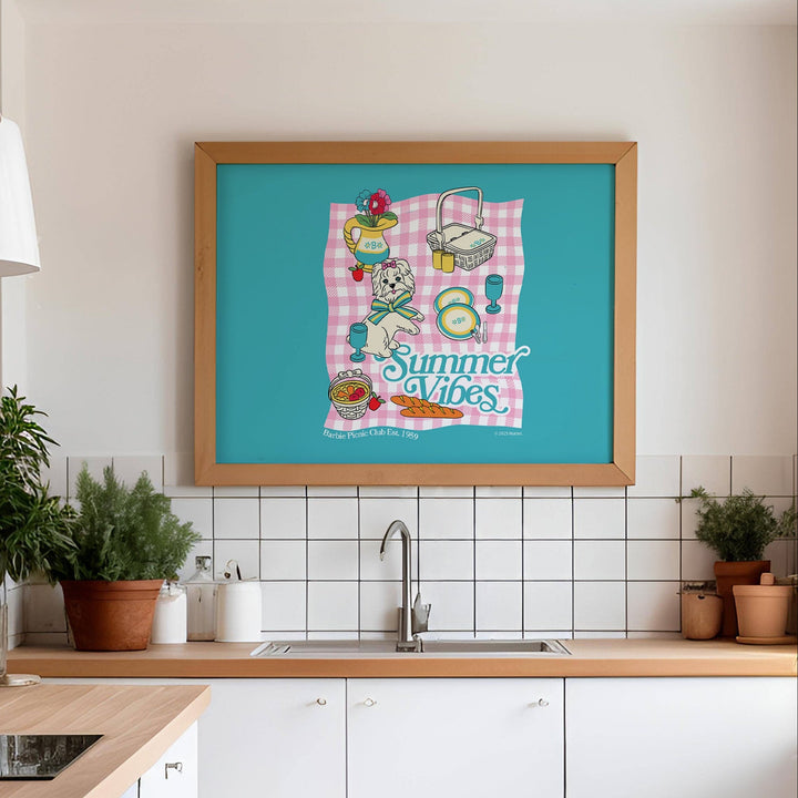 Barbie Picnic Club Dog 1959 Wall Art Landscape Print wall - art - picture - poster