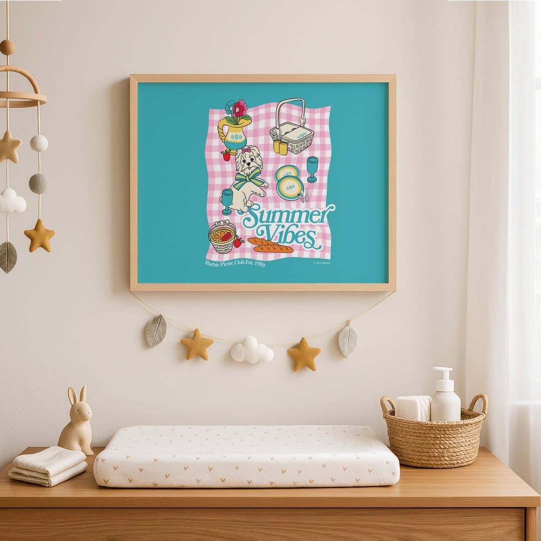 Barbie Picnic Club Dog 1959 Wall Art Landscape Print wall - art - picture - poster