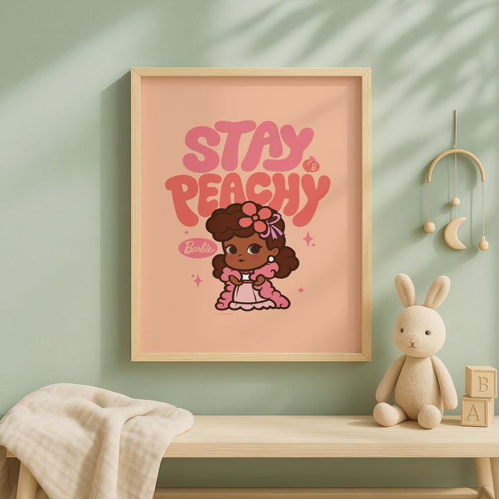 Barbie Stay Peachy Wall Art wall - art - picture - poster