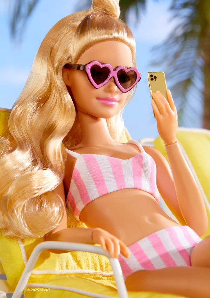 Barbie Sunkissed Stories Print,frame