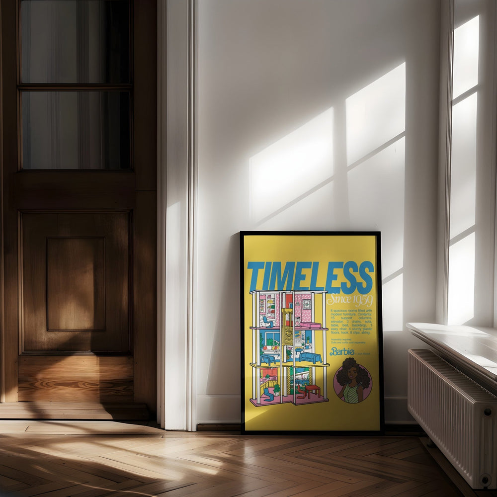 Barbie Timeless Since 1959 wall - art - picture - poster