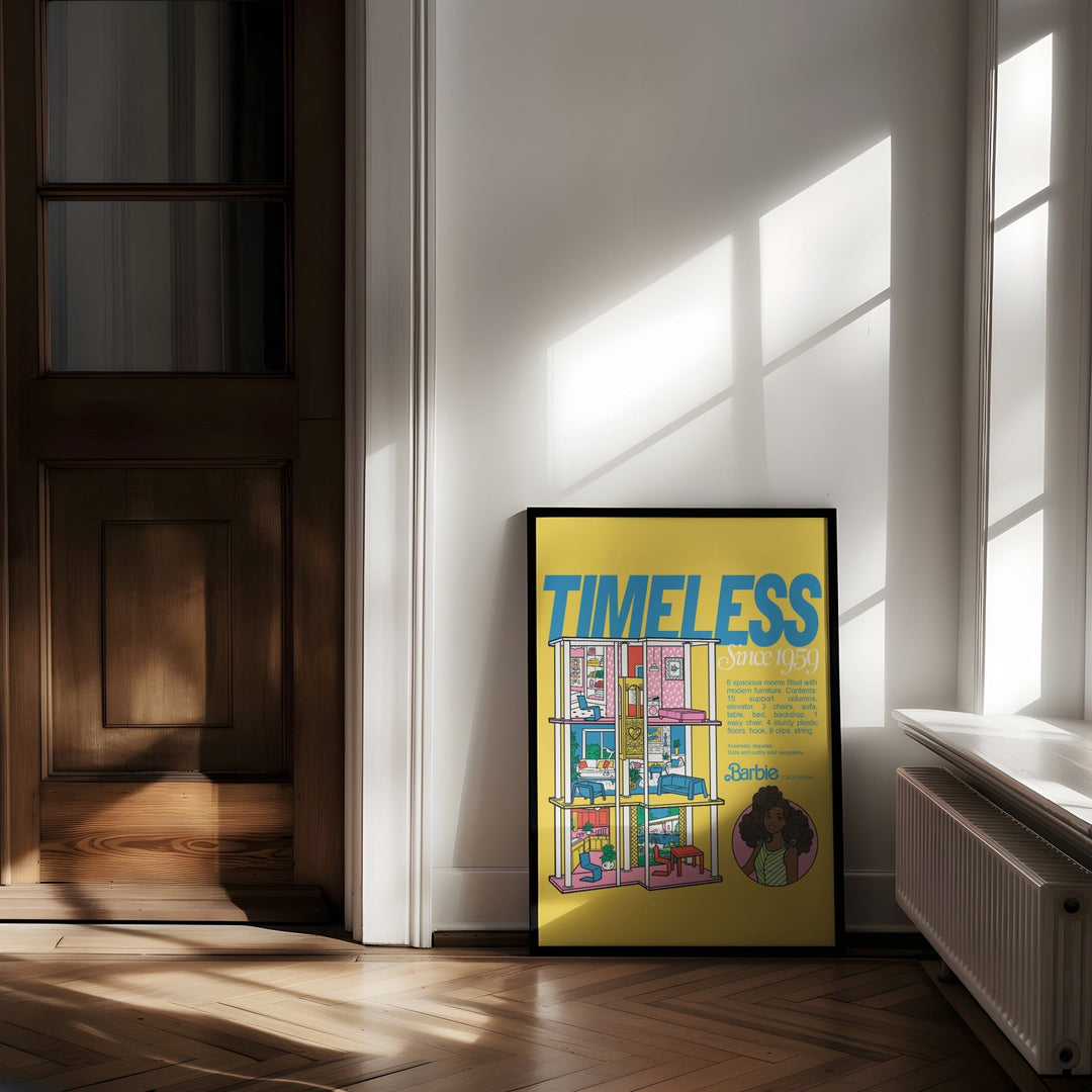 Barbie Timeless Since 1959 wall - art - picture - poster