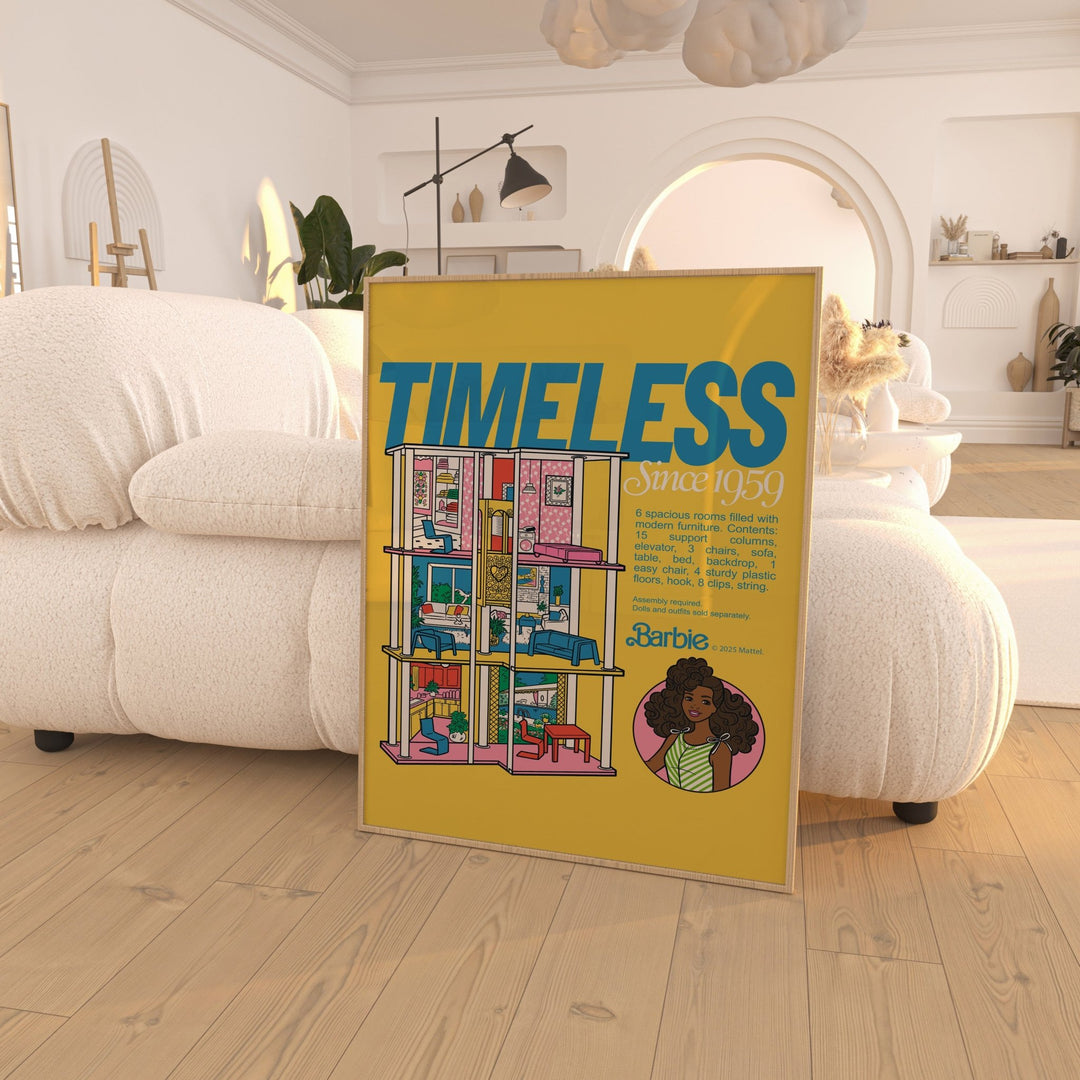 Barbie Timeless Since 1959 wall - art - picture - poster