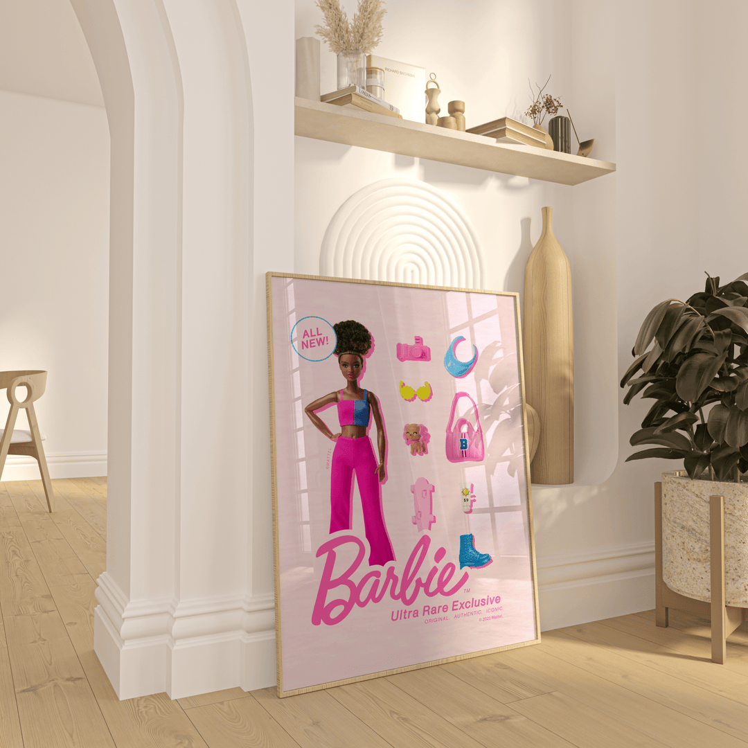 Barbie Ultra Rare Exclusive Icon Print wall - art - picture - poster