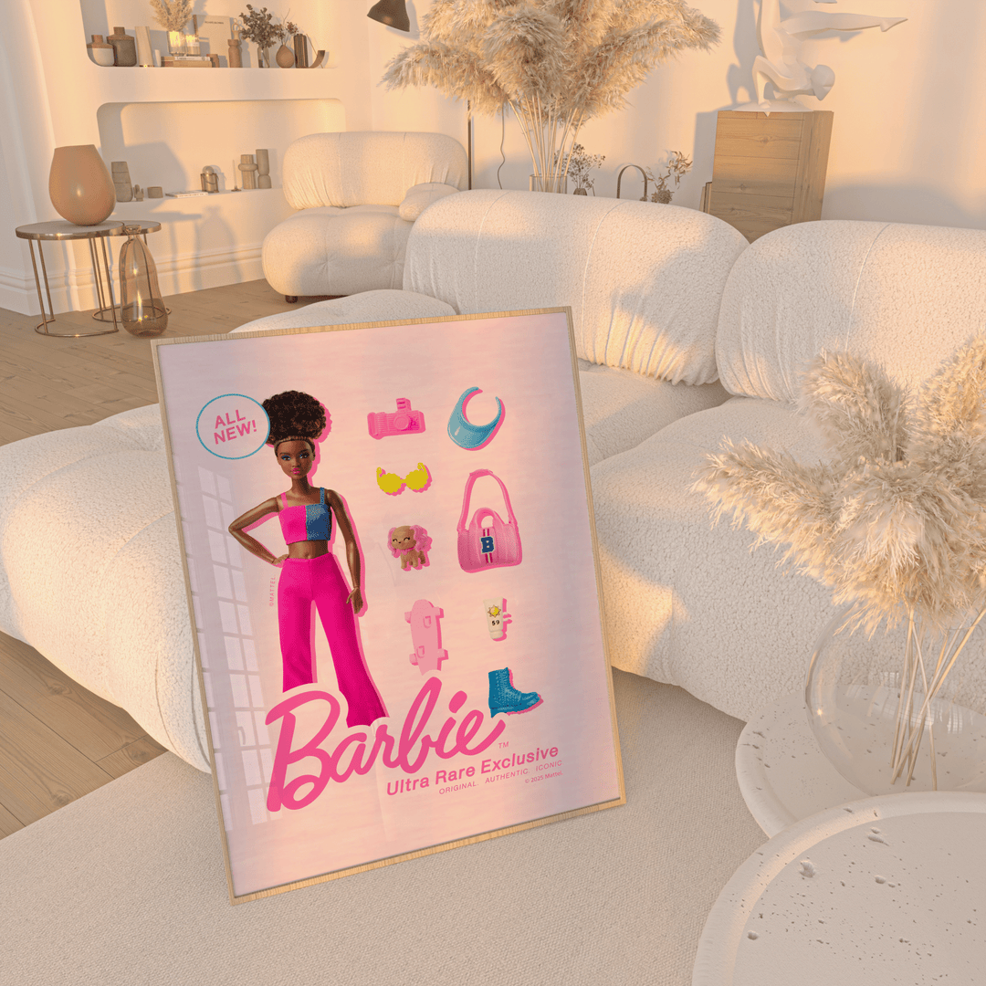Barbie Ultra Rare Exclusive Icon Print wall - art - picture - poster