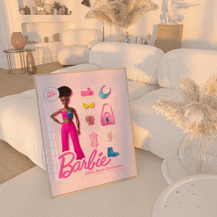 Barbie Ultra Rare Exclusive Icon Print wall - art - picture - poster