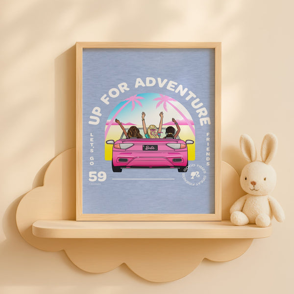 Barbie Up for Adventures Wall Art Print