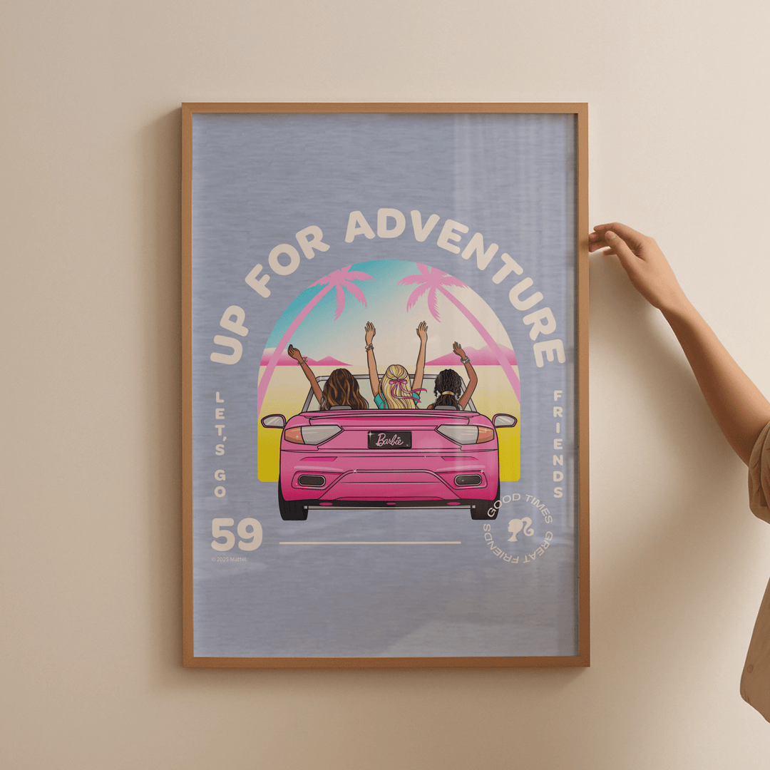 Barbie Up for Adventures Wall Art Print wall - art - picture - poster