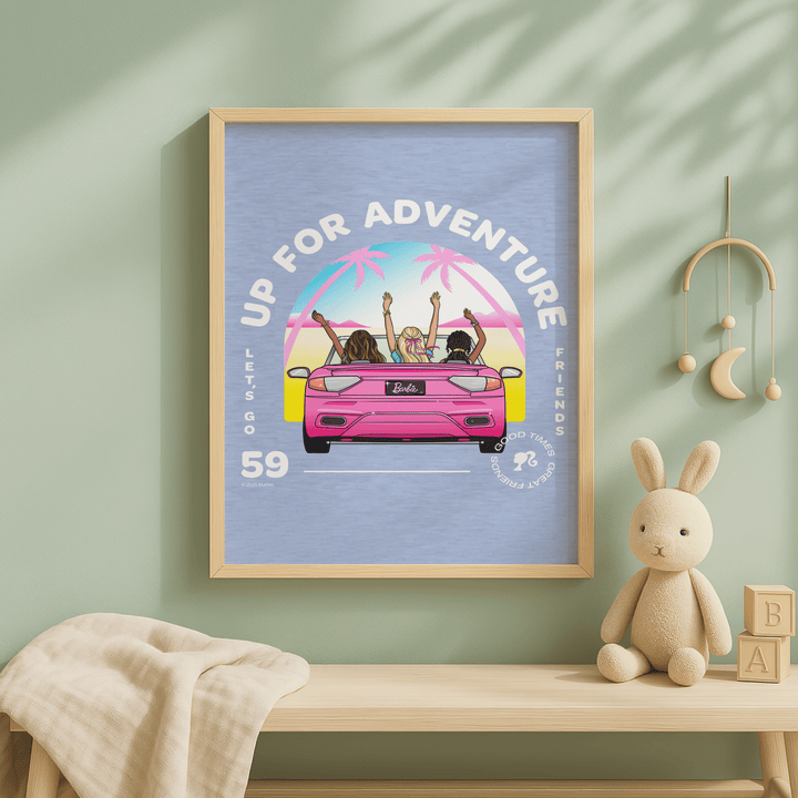 Barbie Up for Adventures Wall Art Print wall - art - picture - poster
