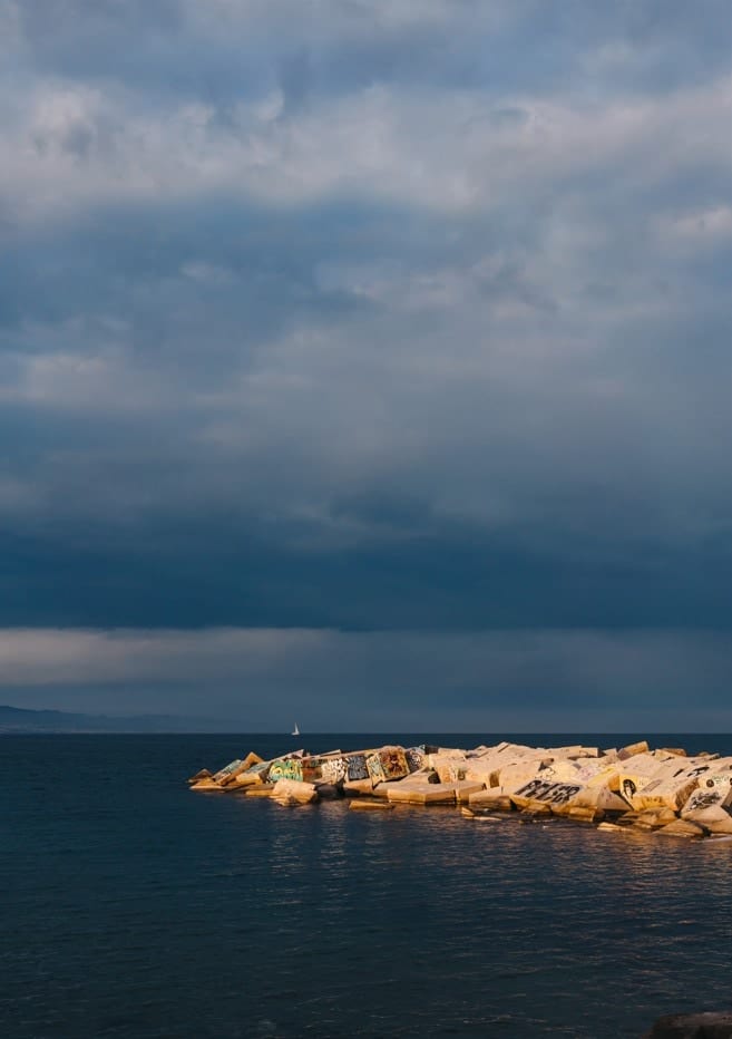 Barcelona Coast V  By Bethany Young