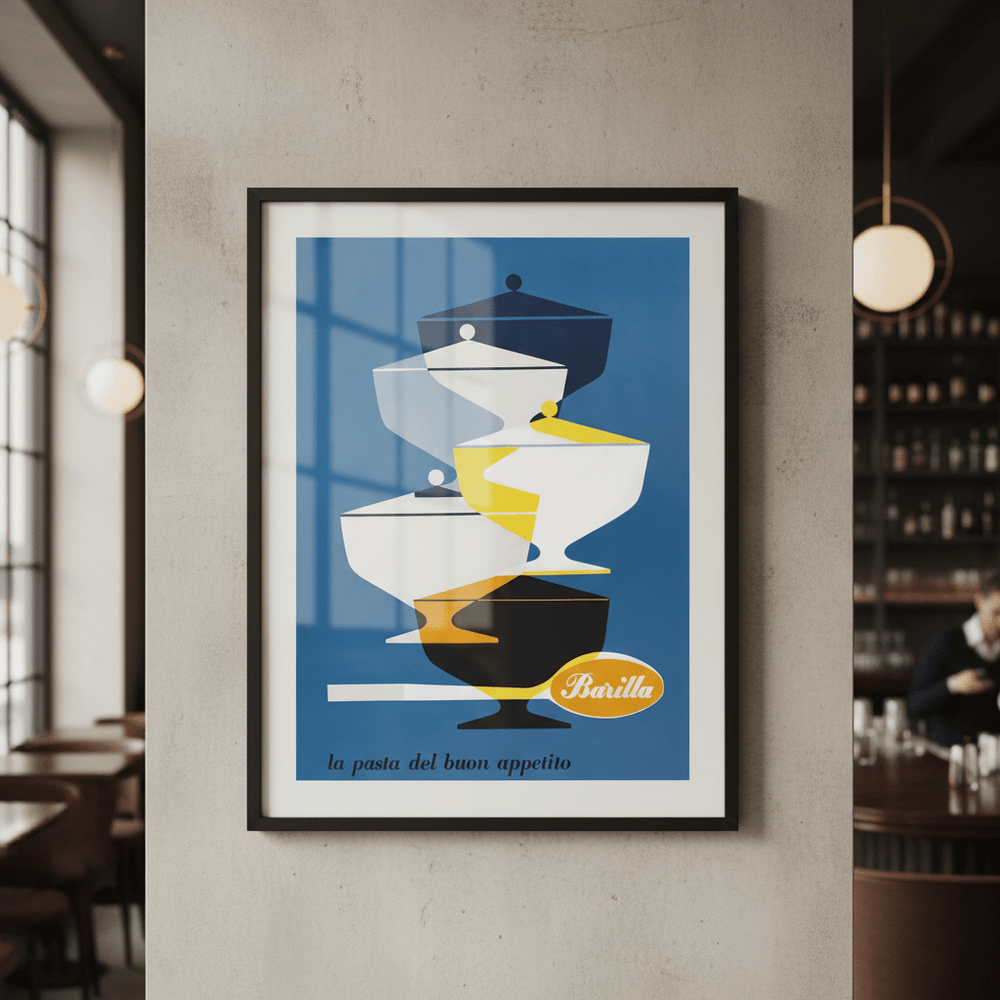 Barilla La Pasta Del Boun Appetito Wall Art wall - art - picture - poster