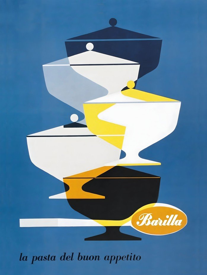 Barilla La Pasta Del Boun Appetito Wall Art