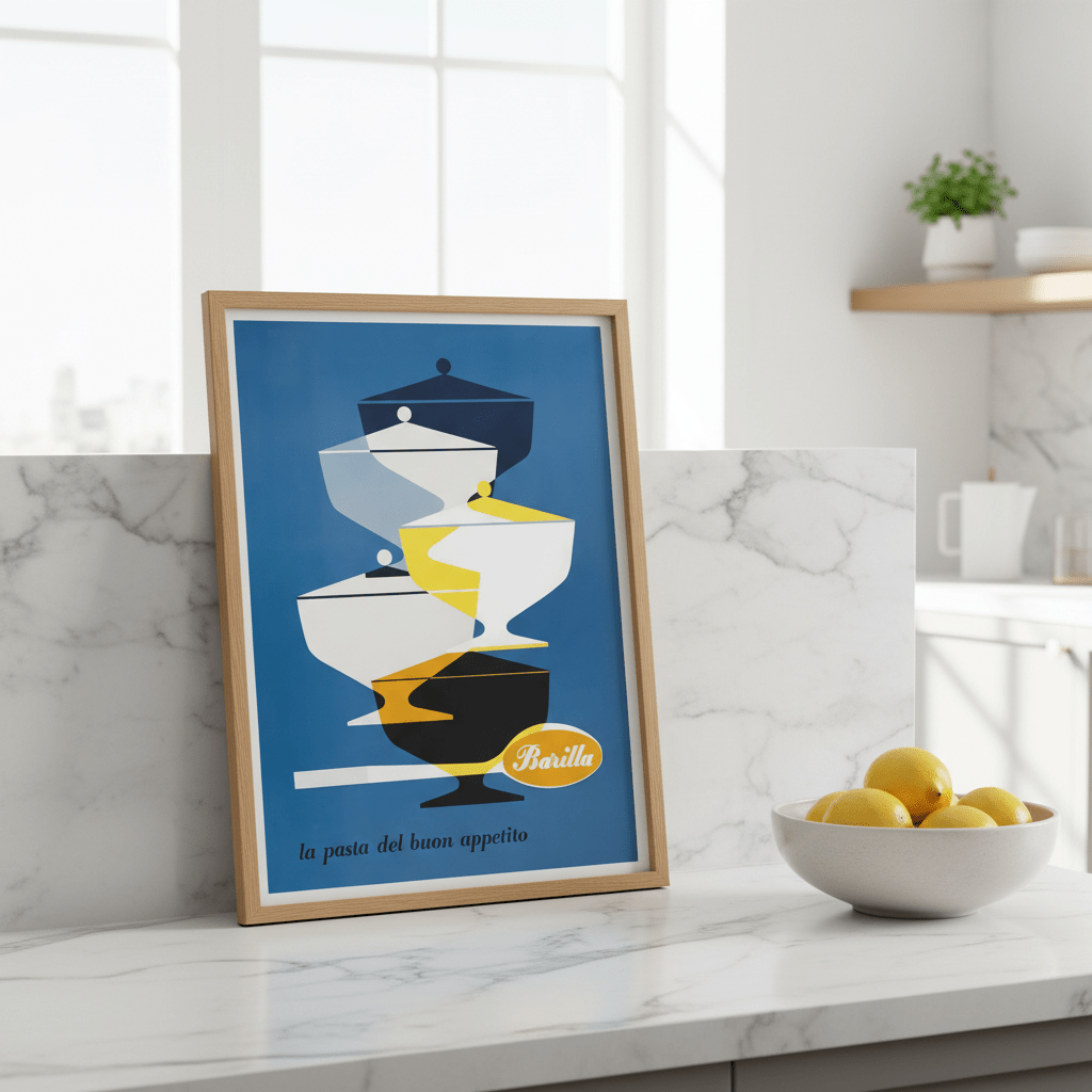 Barilla La Pasta Del Boun Appetito Wall Art wall - art - picture - poster