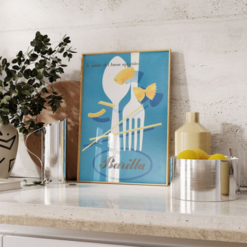 Barilla Pasta Vintage Wall Art wall - art - picture - poster