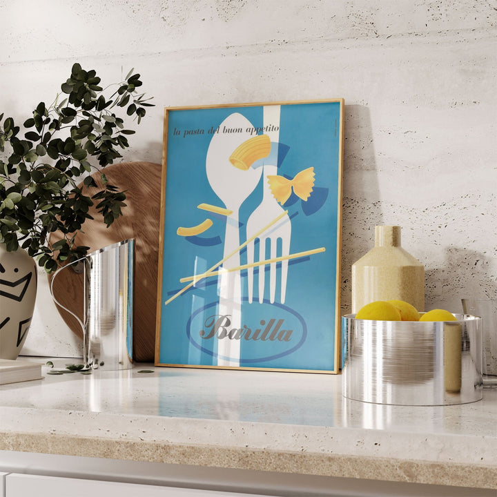 Barilla Pasta Vintage Wall Art wall - art - picture - poster