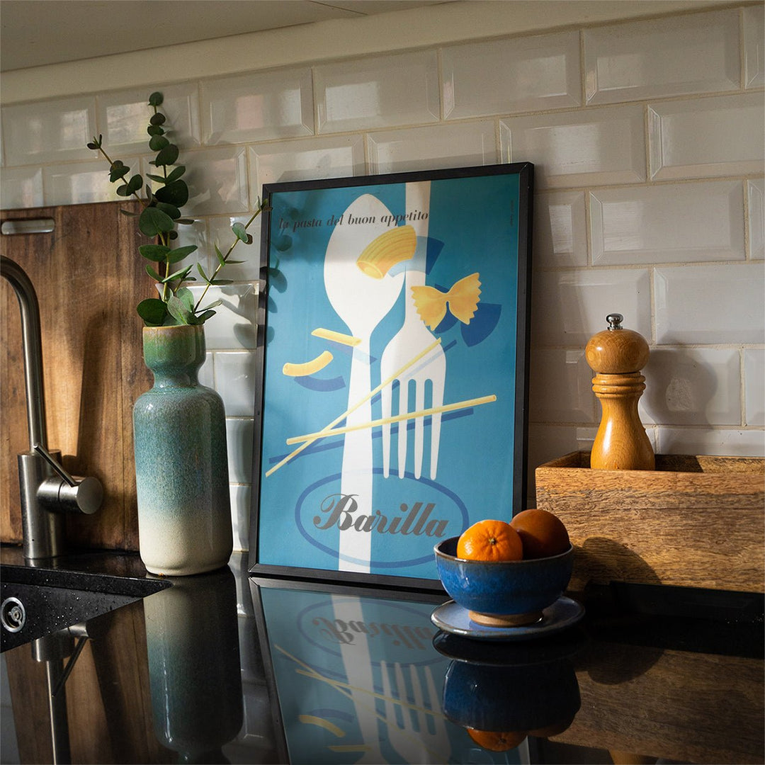 Barilla Pasta Vintage Wall Art wall - art - picture - poster