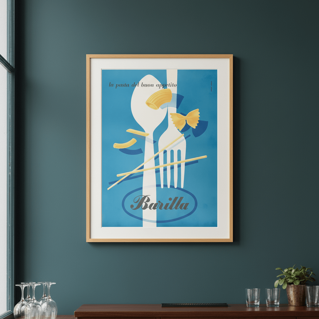 Barilla Pasta Vintage Wall Art wall - art - picture - poster