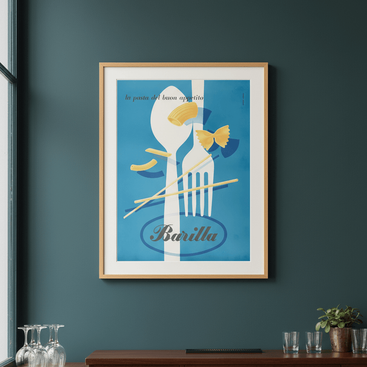 Barilla Pasta Vintage Wall Art wall - art - picture - poster