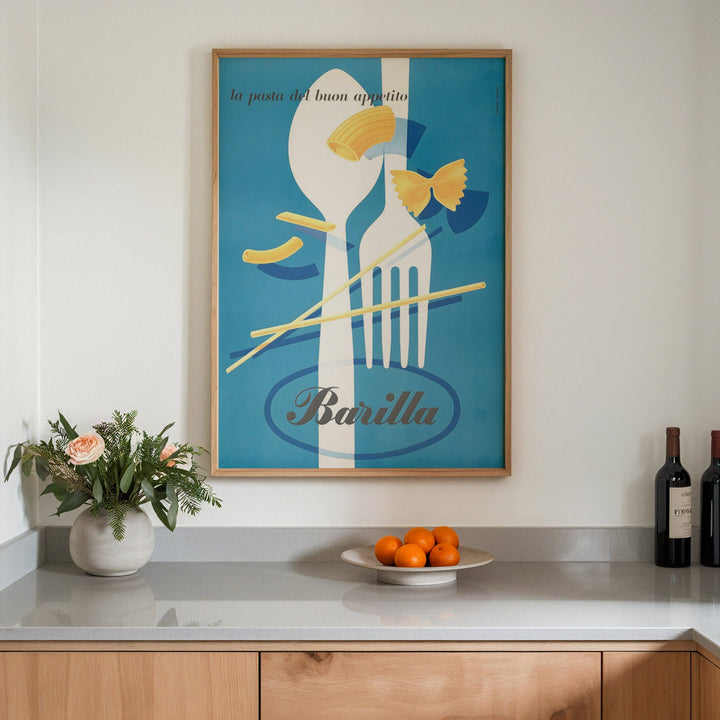 Barilla Pasta Vintage Wall Art wall - art - picture - poster