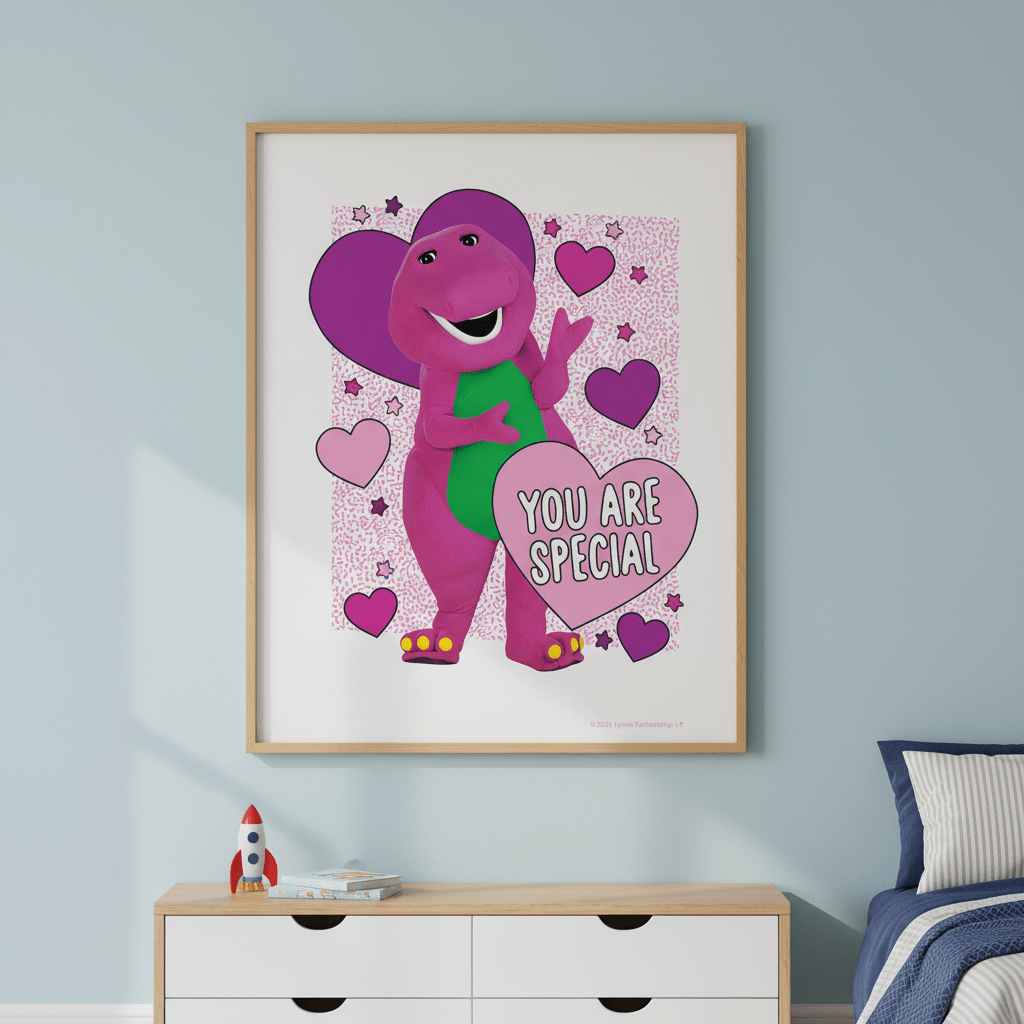 Barney You Are So Special Wall Art wall - art - picture - poster