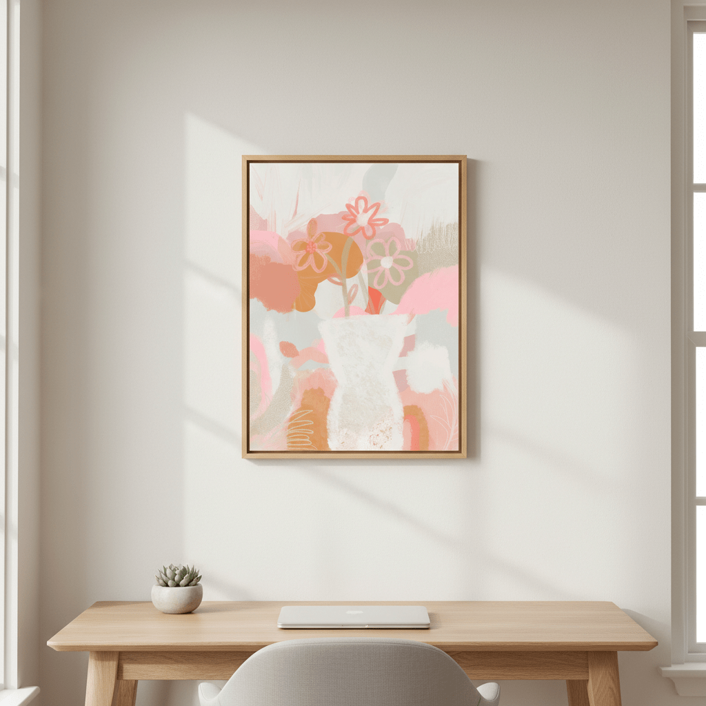 Basil Vase by Inkheart Designs wall - art - picture - poster