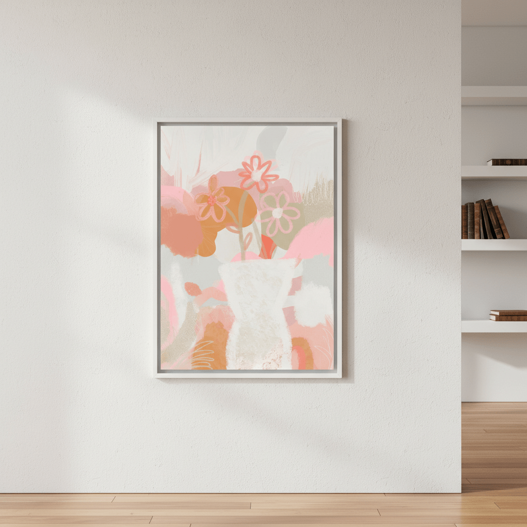 Basil Vase by Inkheart Designs wall - art - picture - poster