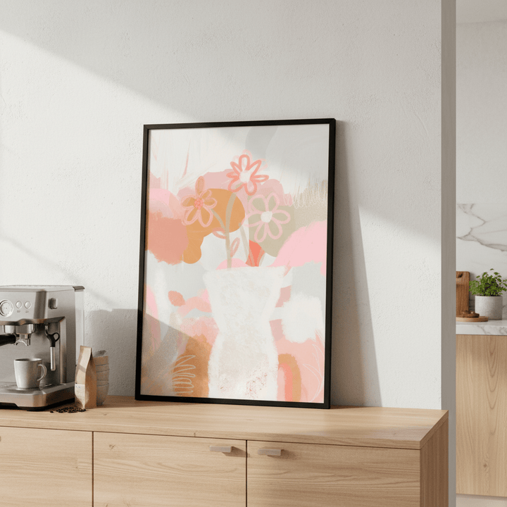 Basil Vase by Inkheart Designs wall - art - picture - poster