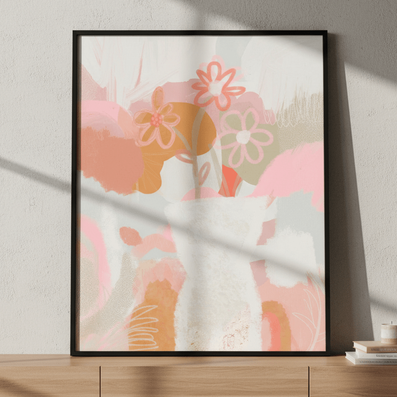 Basil Vase by Inkheart Designs wall - art - picture - poster